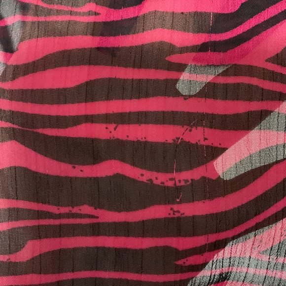 MILEY CYRUS and MAX AZRIA sheer blouse. Size S - Picture 8 of 8